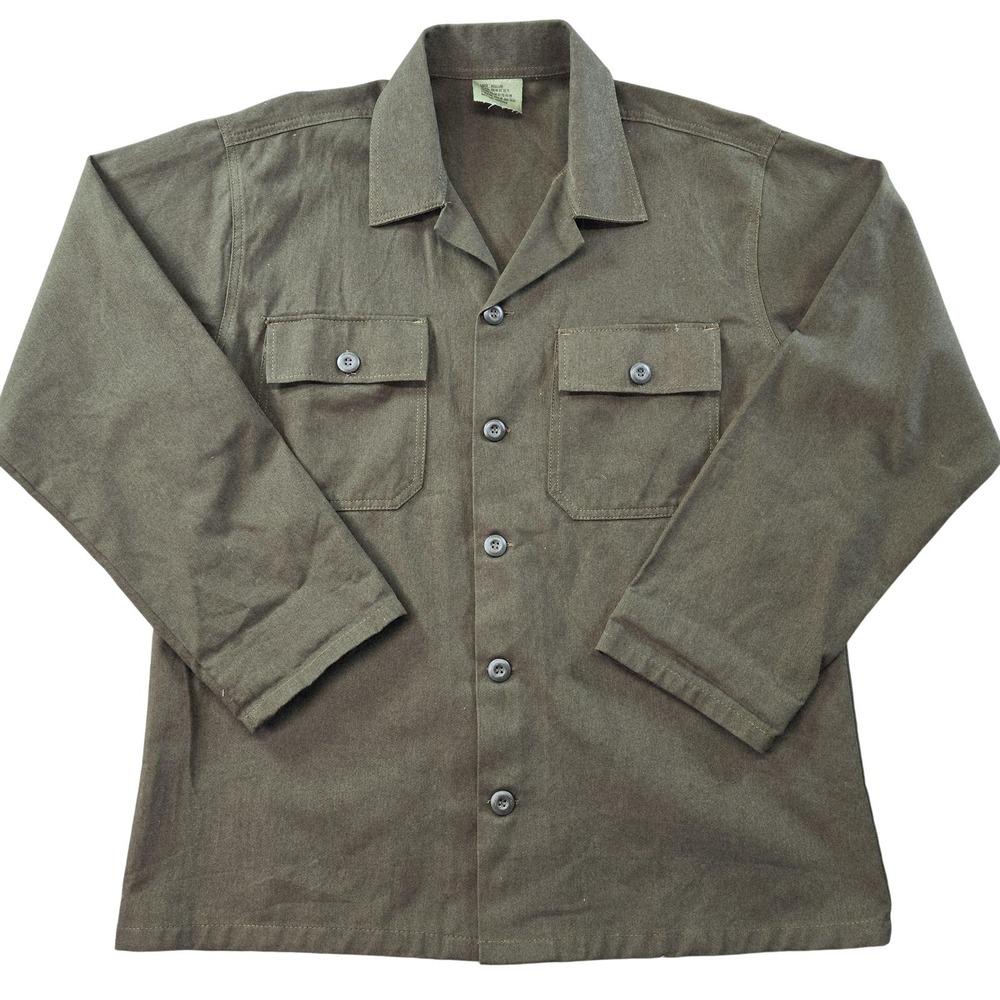 Borderline - Special Force Jacket Mens Lโ Green Military Coat Canvas Pockets